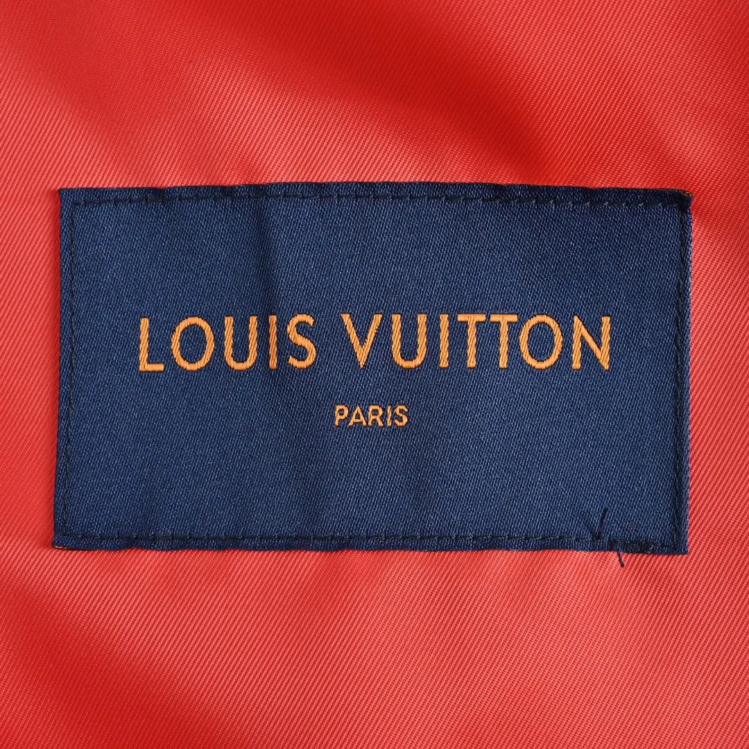Louis Vuitton 23ss Back Embroidered Floral Baseball Jersey